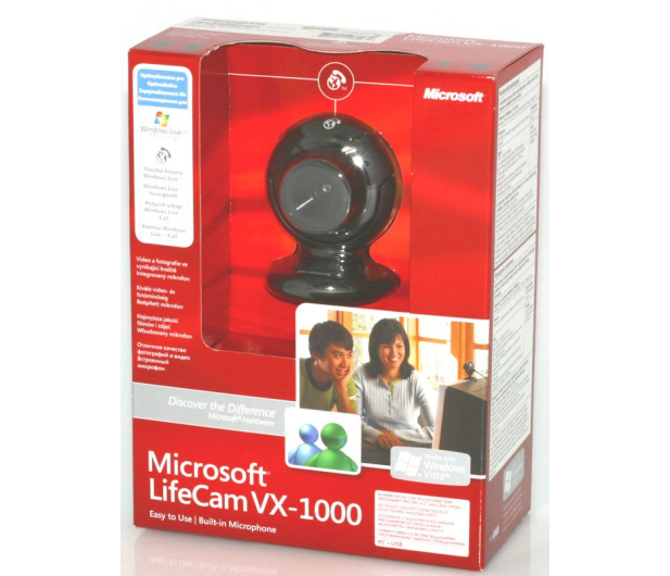 Microsoft LifeCam VX-1000 (czarna) - 18402 - zdjęcie 2